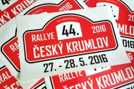 Rallye Český Krumlov: Samolepka - velká